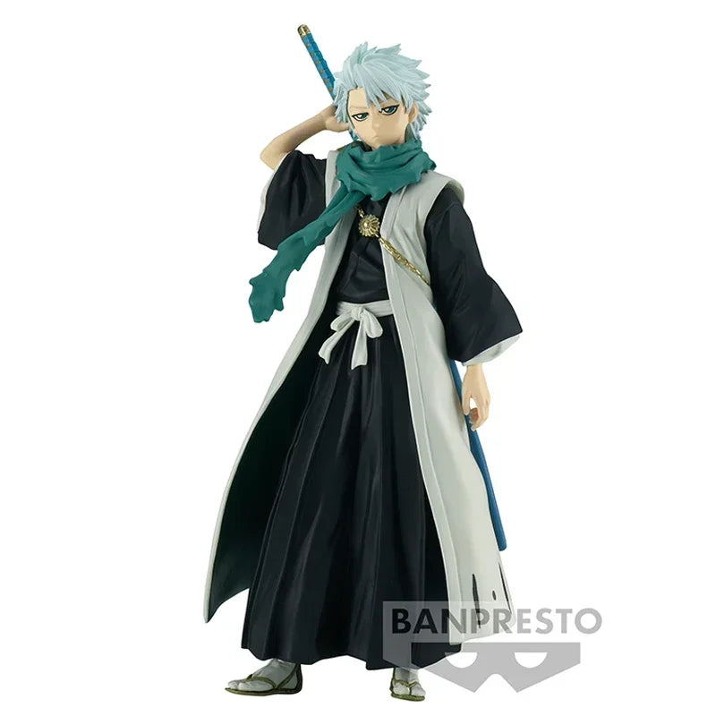 Original Bandai BLEACH Solid and Souls Bleach Unohana Retsu Inoue Orihime Zaraki Kenpachi Abarai Renji Anime Figure Model Toys