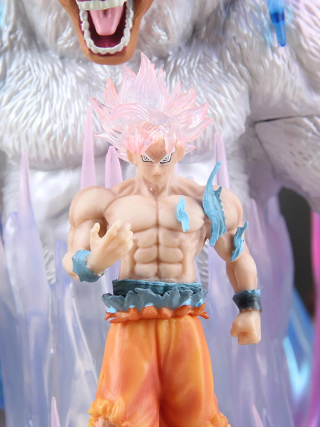 30cm Dragon Ball Anime Figures Son Goku Ultra Instinct Great Ape Action Figure Statue Collection Ornaments Model Doll Gift Toys