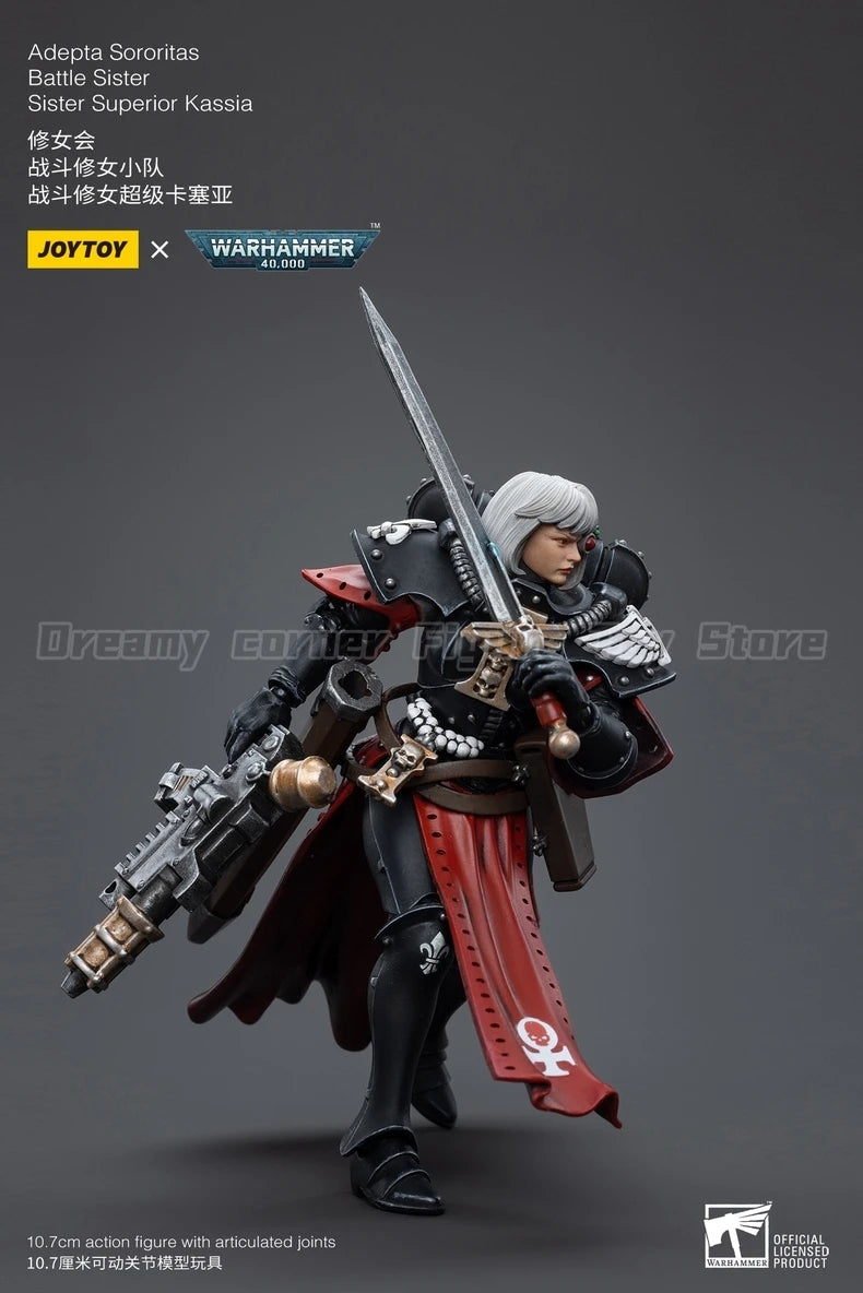 【In Stock】JOYTOY Warhammer 40K Adepta Sororitas Battle Sister 5PCS 1/18 Action Figure Model Toys