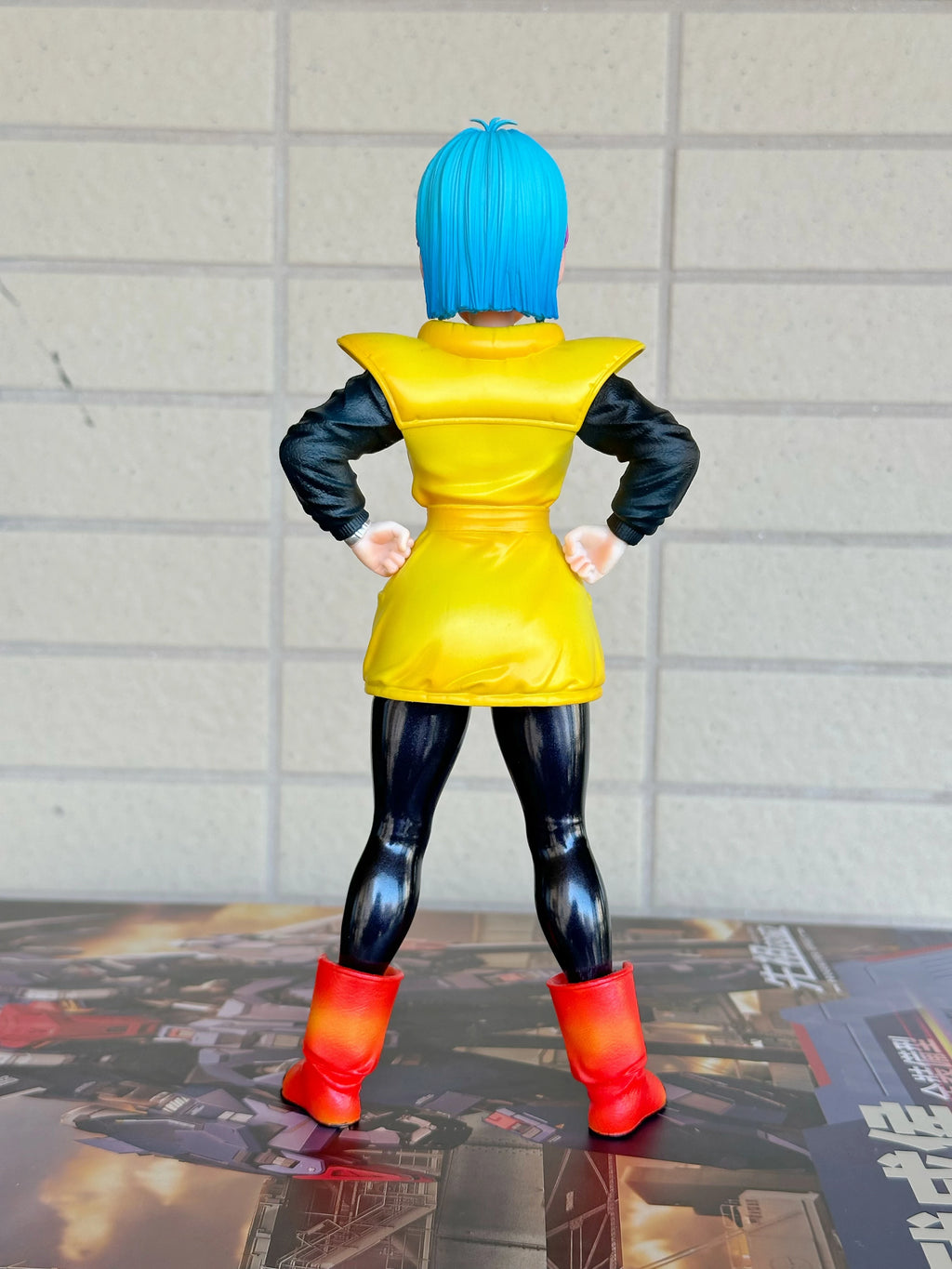 23 см Dragon Ball Z Аниме Фигурка Bulma Фигурки 2 Глави Смяна на Ръка Фигурка PVC Статуя Модел Кукла Колекционерска Украшение Играчка Подаръци