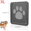 Pet Door Outdoor Dogs Cats Window Gate House Enter Freely Fashion Pretty Garden New Safe Lockable Screen Easy Install  Dog Gate