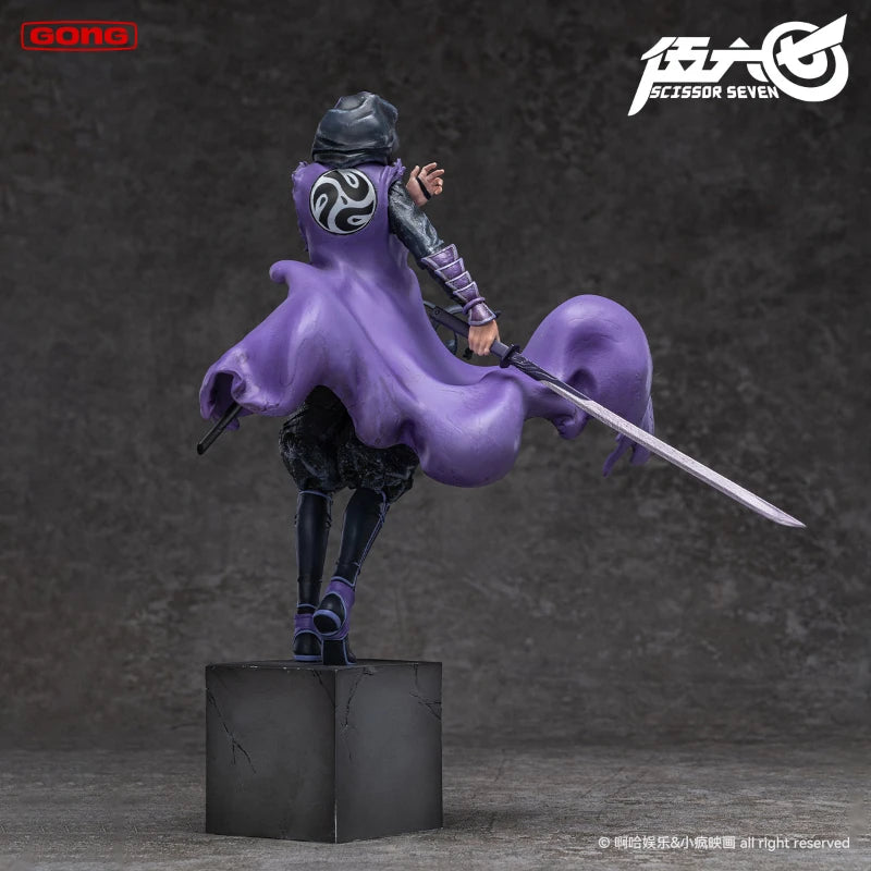 GOONG STUDIO Wu Liuqi & Seven Action Figure Chinese Anime Scissor Seven Figure Anime Model Anime Models Toy Gift Collectible