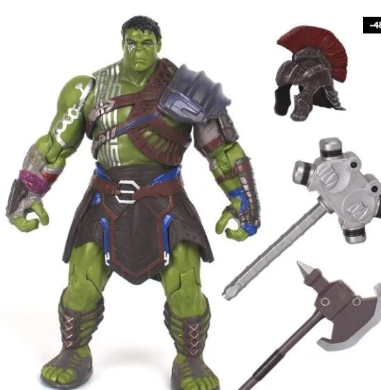 20CM Avengers Thor: Ragnarok Gladiator Hulk Action Figure Model Doll Toys Collectible Ornaments For Kids Gifts