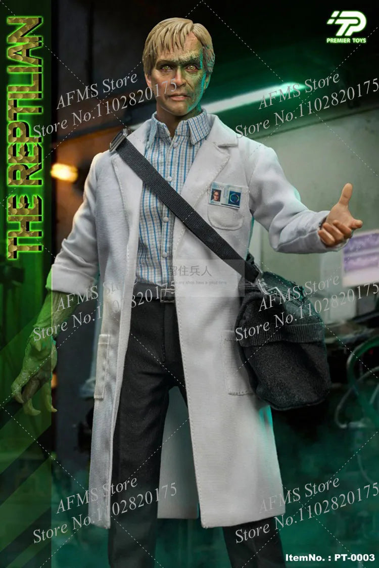 PREMIER TOYS PT0003 1/6 Scale Collectible Figure Spider-Man Lizard Connors The Reptilian 12Inch Men Soldier Action Figures Toy