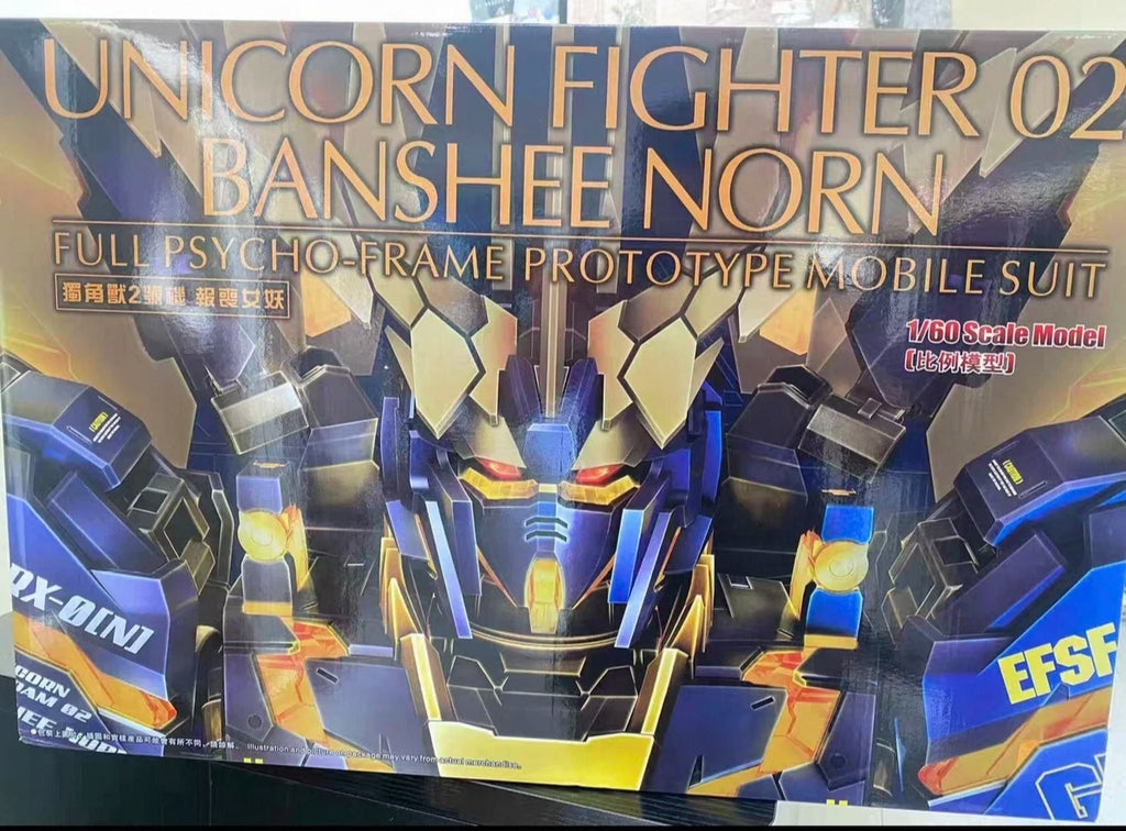 In Stock DABAN PG 1/60 Reprint Rx-02 Unicorn Banshee Anime Action Figure Assembly Model Skeleton Plastic Toy for Collectors