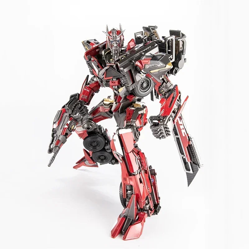 Transforming Toy BMB OV01 OV-01 Sentinel Prime Enlarged Alloy Version Fire Truck Gift Model Action Figures Collection Toys