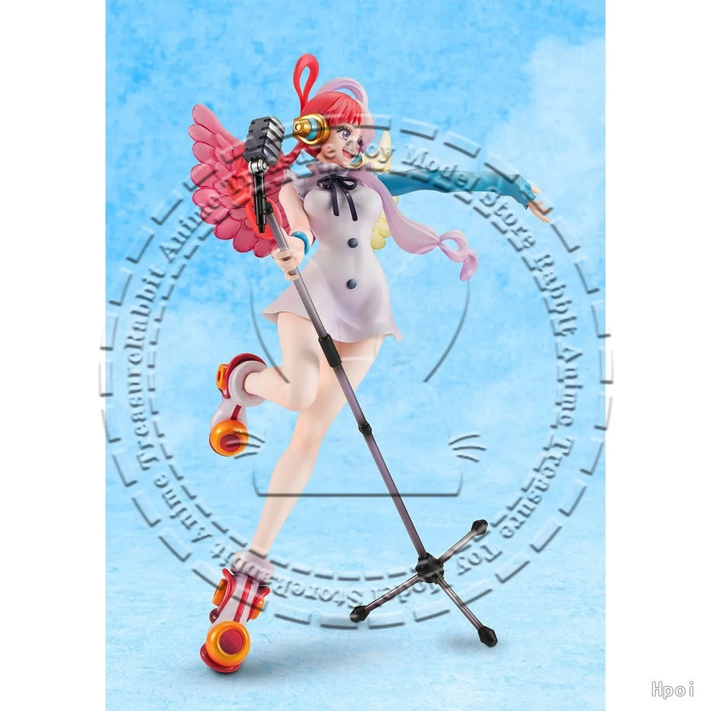 In Stock Original Genuine MegaHouse Red Uta  PVC ABS Anime Statue Figure Model Collectible Gift Decoration Showpiece