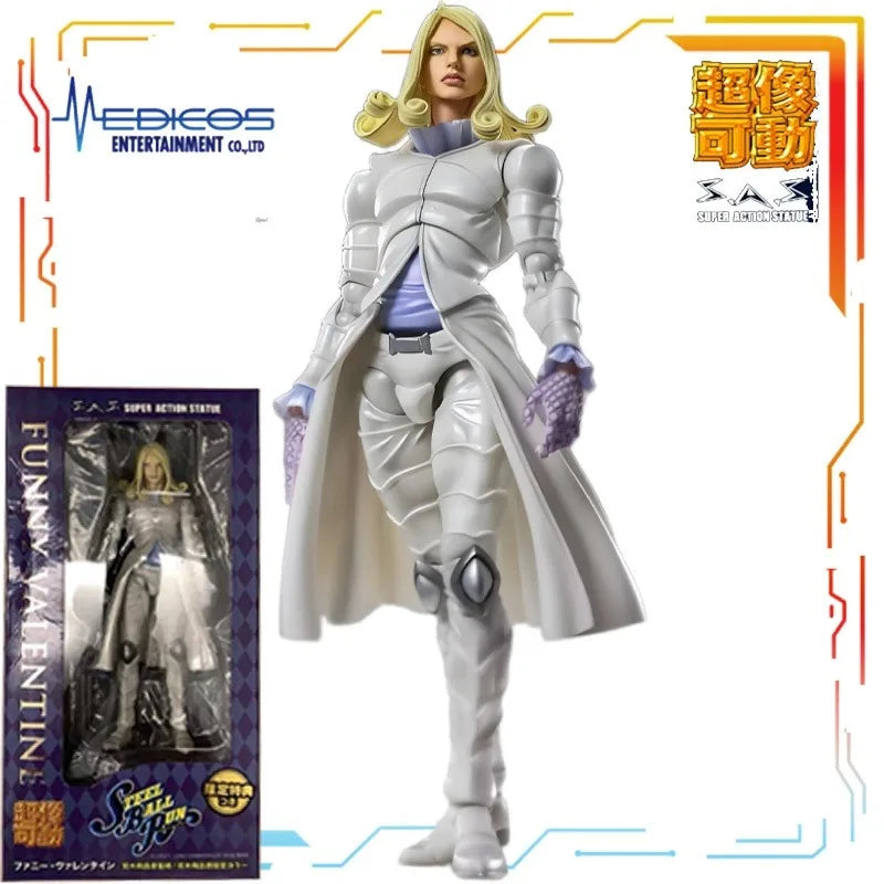 Spot Goods MEDICOS-E Original Superimage Mobility SeriesJOJO's Bizarre Adventure 7 Action Figure Model Toys Model Gifts for Boys