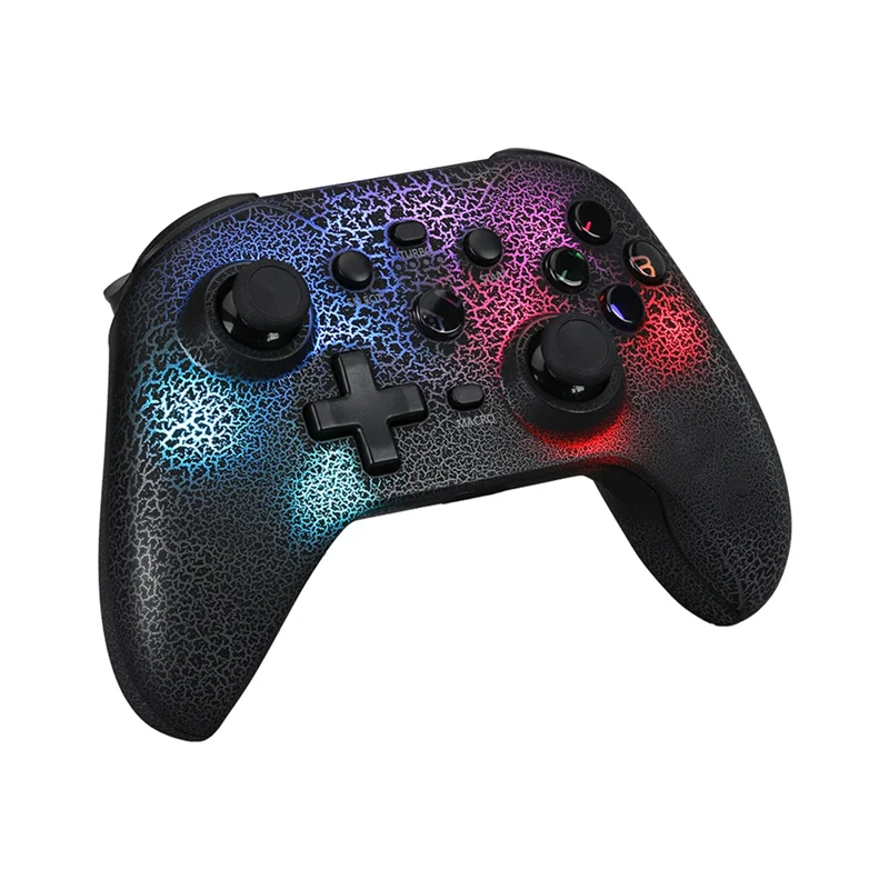 AB25-Ns21 Wireless Game Console+Receiver For Switch/Ps3/Ps4/Android/Ios 6-Axis Gyro Joystick Dual Motor Bluetooth Gamepad Durabl