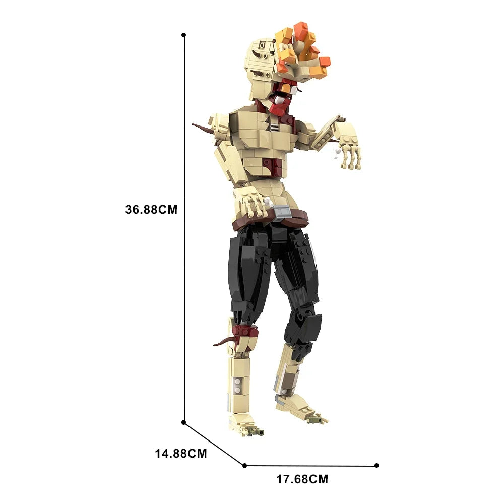 MOC The Last of Us Horror Stalkers Game Building Blocks Character Action Figure Model Monster Bricks Assemble Toys for Kid Gifts