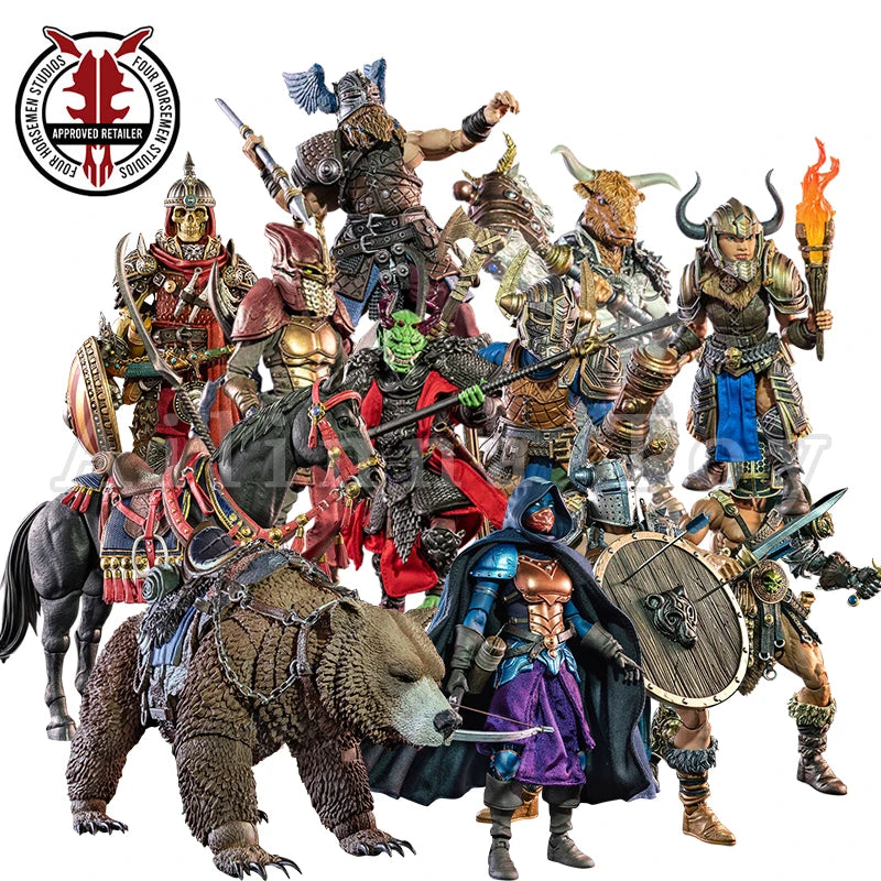 [Pre-Order]Four Horsemen Studio Mythic Legions 1/12 6inches Action Figure Rising Sons Anime ToY