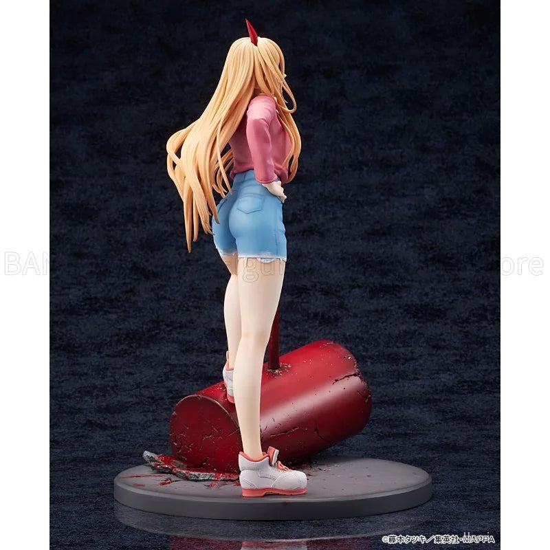 Original AMAKUNI AmiAmi Power Anime Humanoid Decoration Toys Gifts Collection 1/7 27cm
