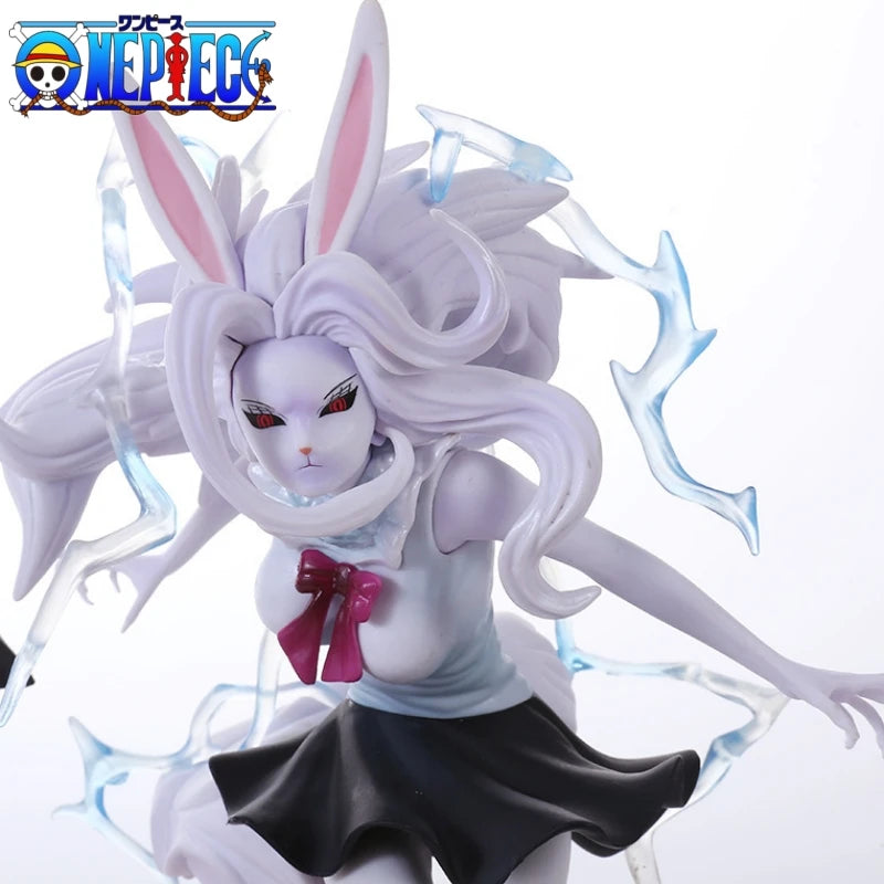 33cm Anime One Piece Figure Carrot Moonlight Lion Rabbit Pvc Action Figure Collection Model Toys Dolls Gifts Christmas Gift