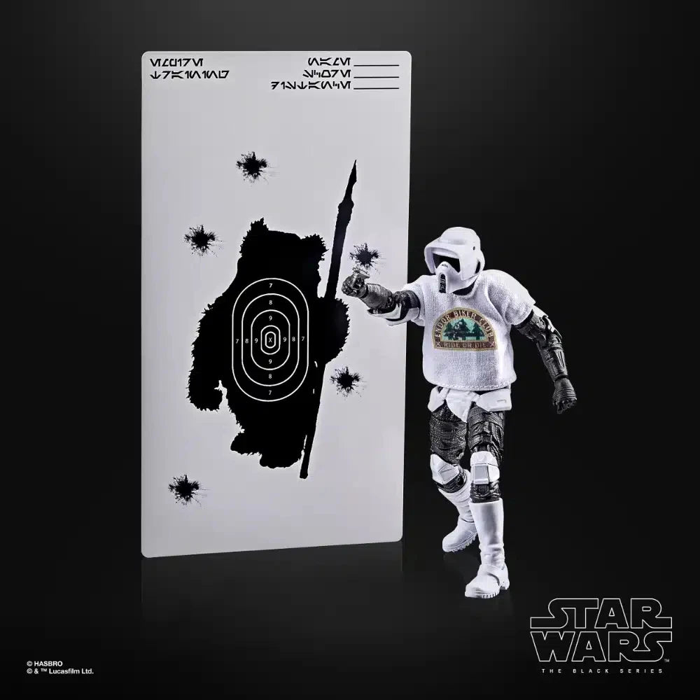 [In-Stock] Hasbro Star Wars The Black Series Scout Trooper (May the 4th Be With You) 15cm Action Figure Model Gift Toys
