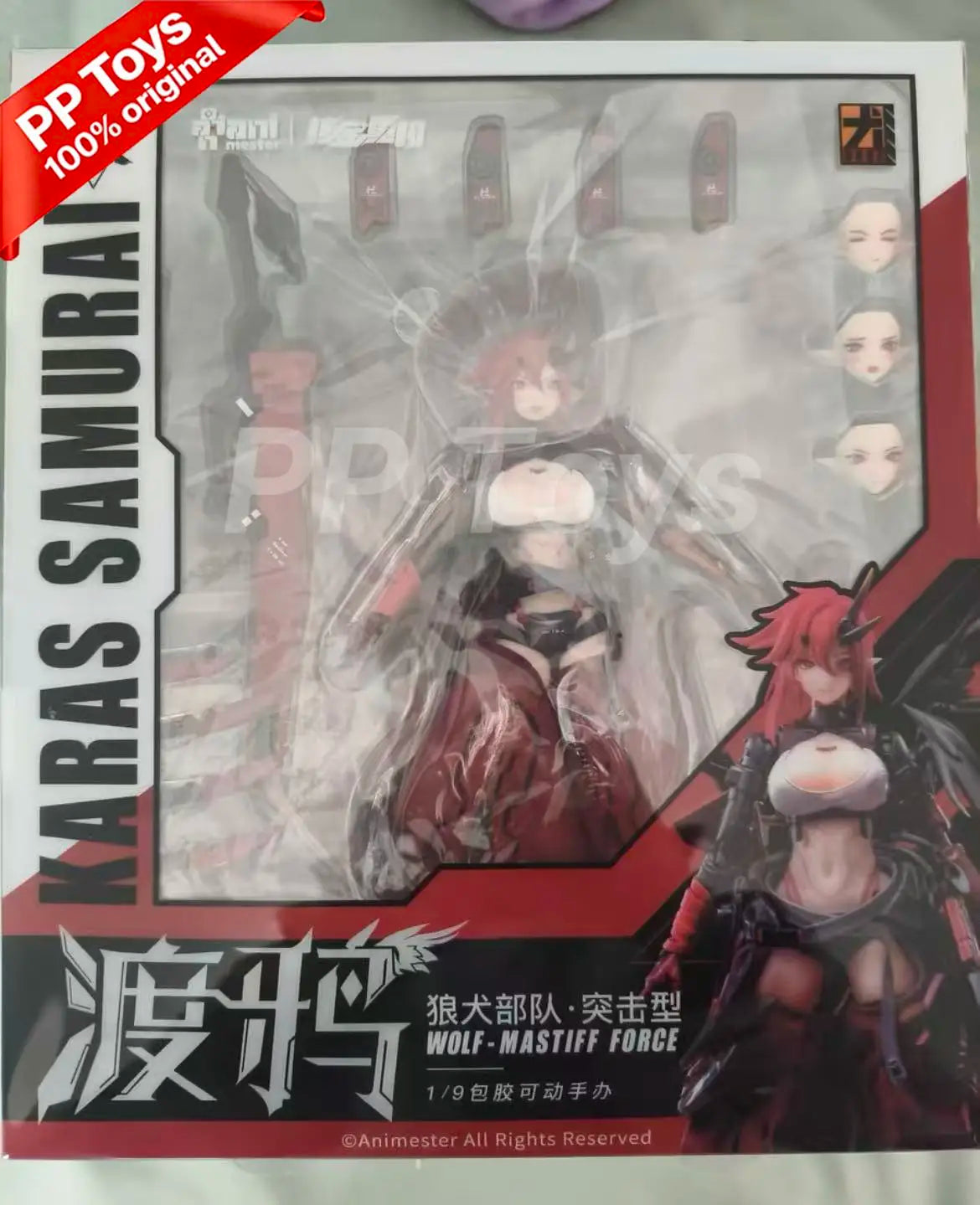 Nuclear Gold Reconstruction Animester Wolf Mastiff Force 1/9 Mobile Suit Girl Action Figure 【IN STOCK】