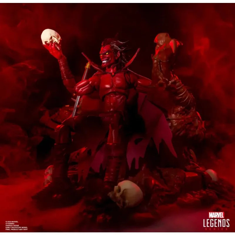 【Pre-sale July 2026】New Original Hasbro MARVEL LEGENDS Series Marvel’s Mephisto with Infernal Throne Action Figure Toys Gifts