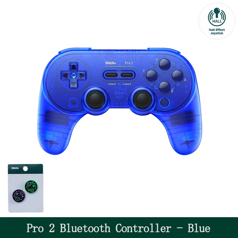 8Bitdo Pro 2 Bluetooth Gamepad Control with Hall for Switch PC macOS Android Steam Raspberry Pi Nintendo Switch Game Controller
