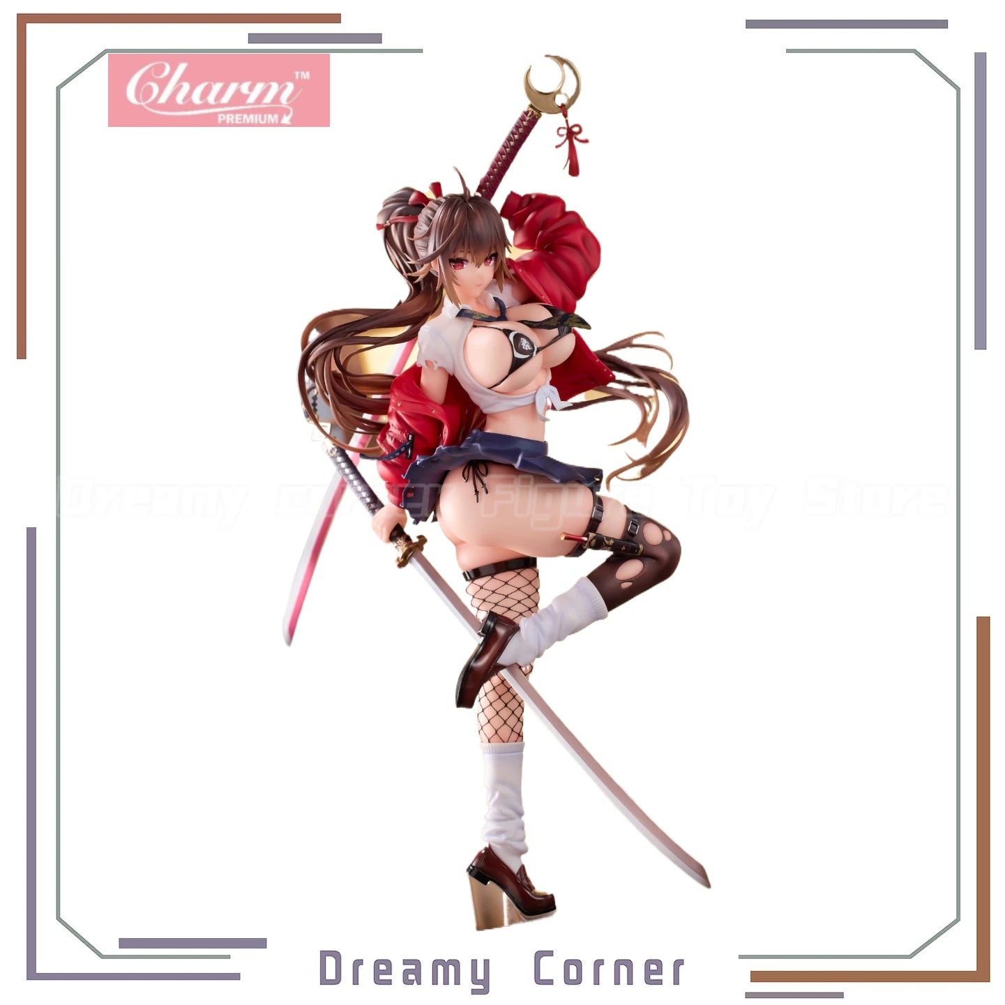 【In Stock】Original Charm Dual Blades Shadow Dance 1/6 Scale Figure Toys Beautiful Girls Anime Model Ornaments Collection