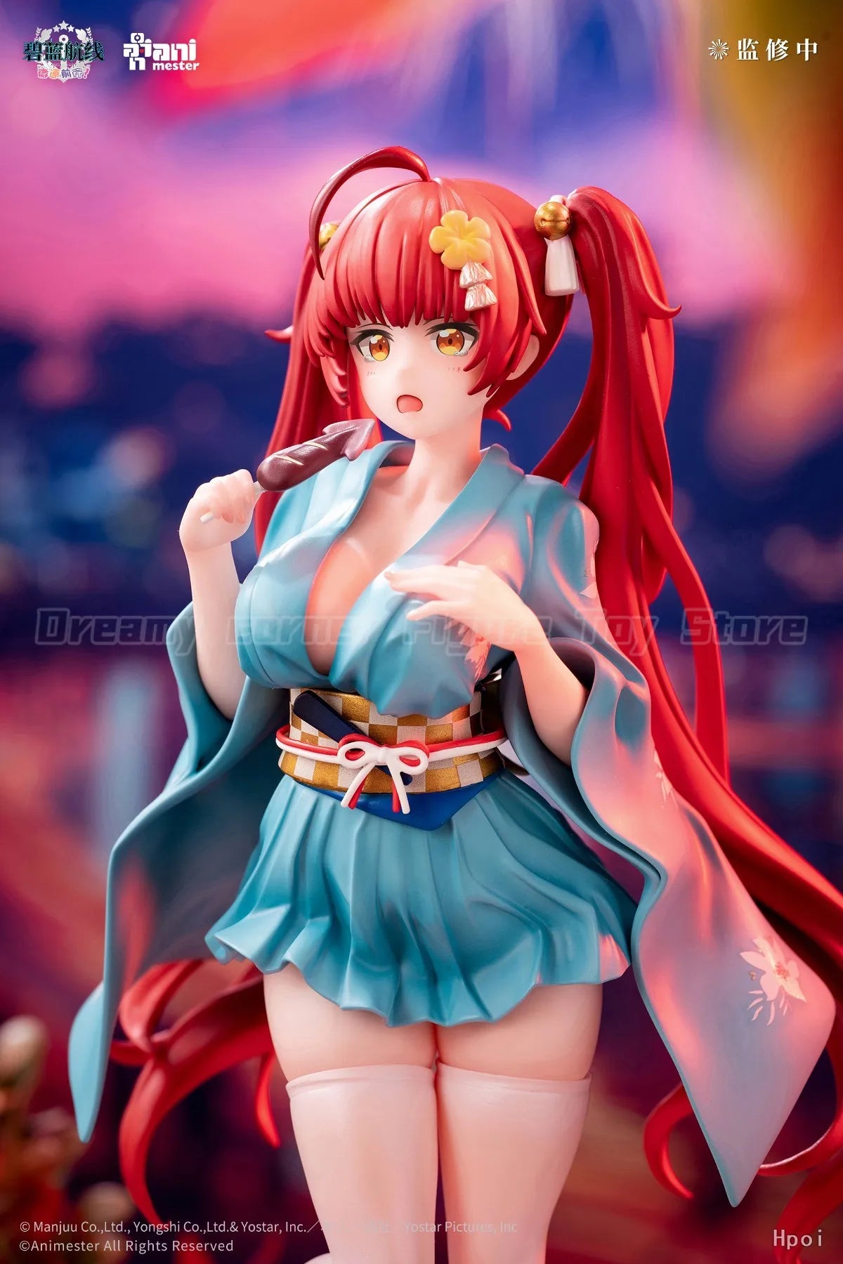 【In Stock】Original AniMester Azur Lane USS Honolulu Yukata Ver 1/7 Scale Figure Collection Model Toy