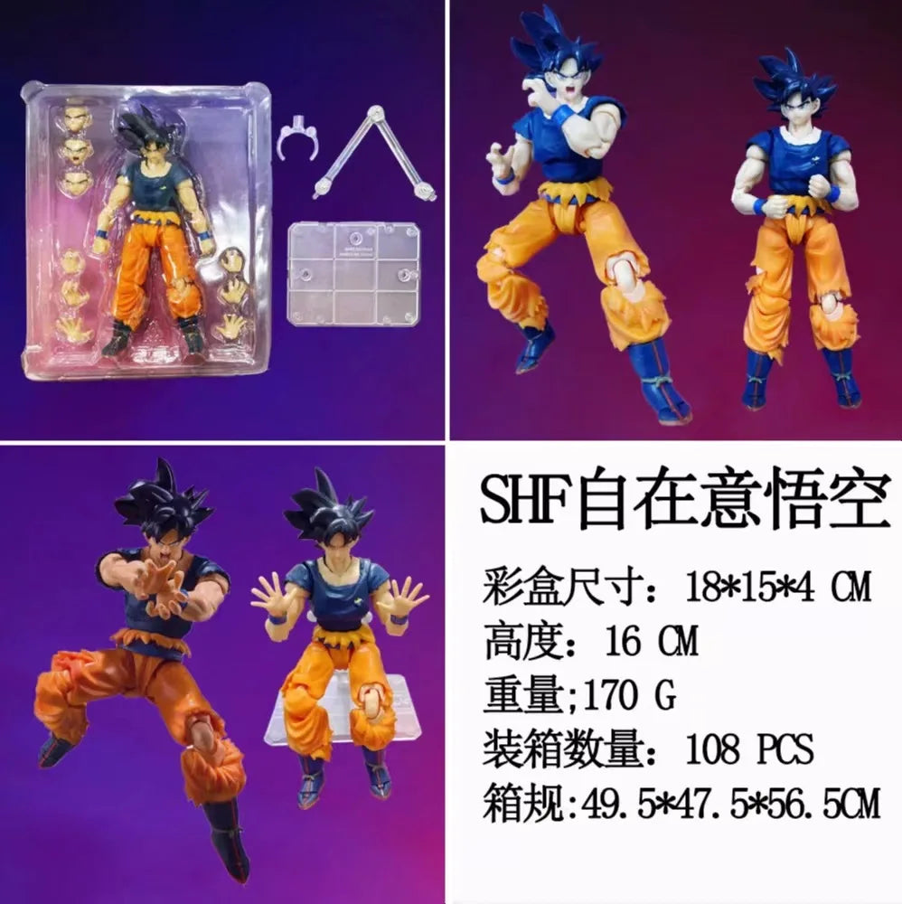 Bandai Dragon Ball Z Son Goku Figure SHF S.H.Figuarts Goku War Damage Super Saiya Anime Action Figures Model Toys Birthday Gift