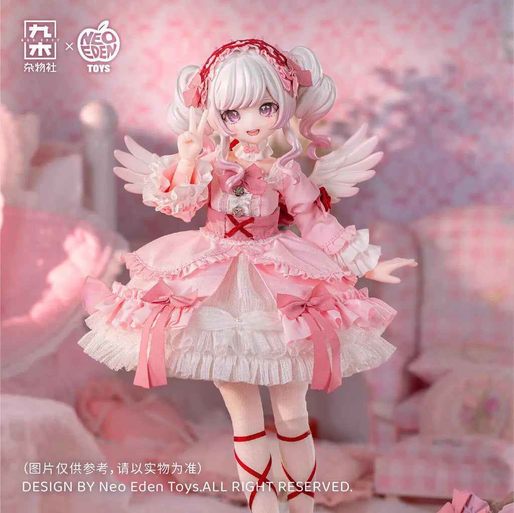 22cm 1/6 Neoedentoys Luminous Night Twin Dream Cat Scale Bjd Blind Box Jointed Doll Articulated Collectible Figure Desktop Gifts