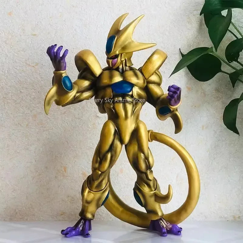 33 cm Dragon Ball Z Anime Figuren Gk Cooler Figur Golden Coora Statue Pvc Action Figure Sammeln Modell Dekoration Spielzeug Geschenk