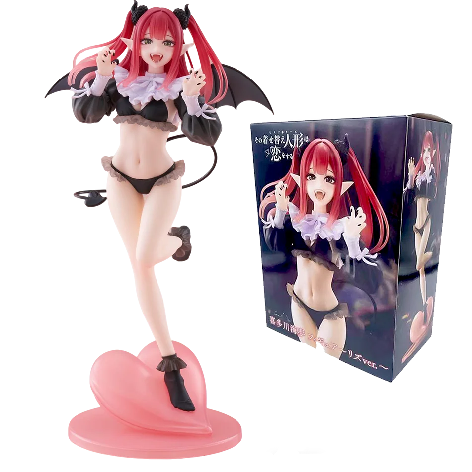 New My Dress-Up Darling Kitagawa Marin Liz Figure Anime Action Figure Collectible PVC Model Doll Desktop Ornament Gift