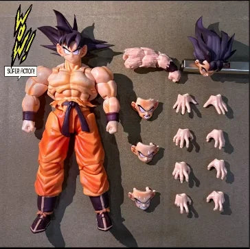 Wow Studio Dragon Ball Z Son Goku Vegeta Actionfiguren – Legendäre Super-Saiyajin-Anime-Figur, Modellspielzeug, Geschenke für Sammler