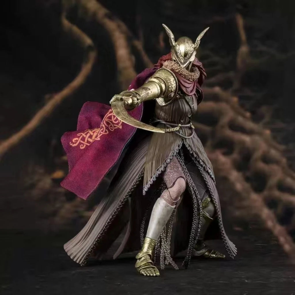 [In Stock!] Elden Ring Malenia Blade of Miquella Valkyrie Malenia Goddess of Rot Ko SHF Anime Action Figure Model Toys Gifts