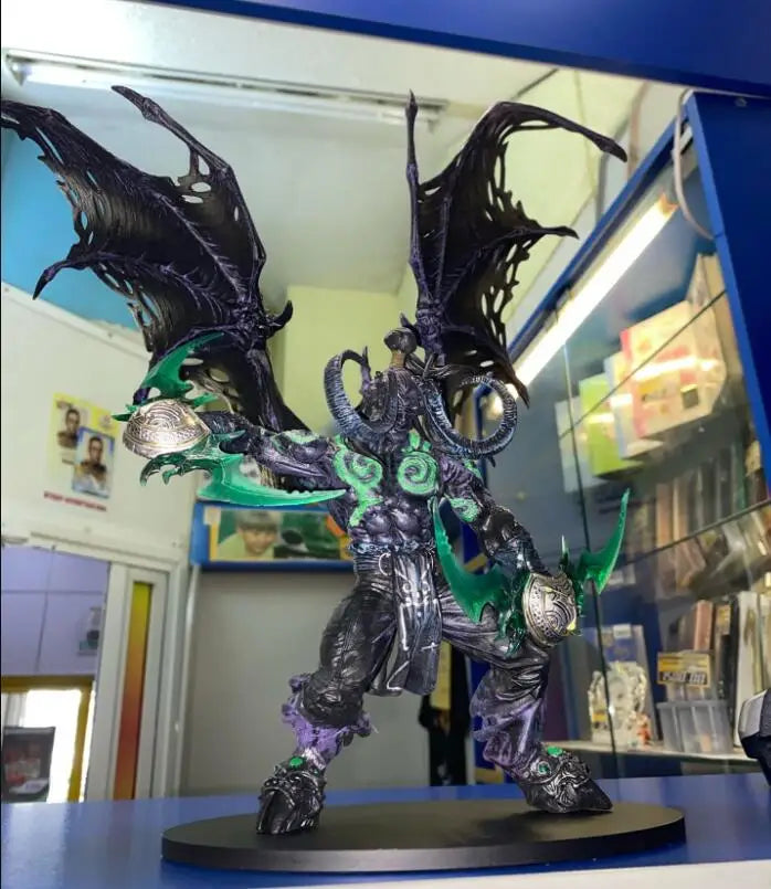 Game Wow Demon Hunter illidan Stormrage PVC Action Figure Toys