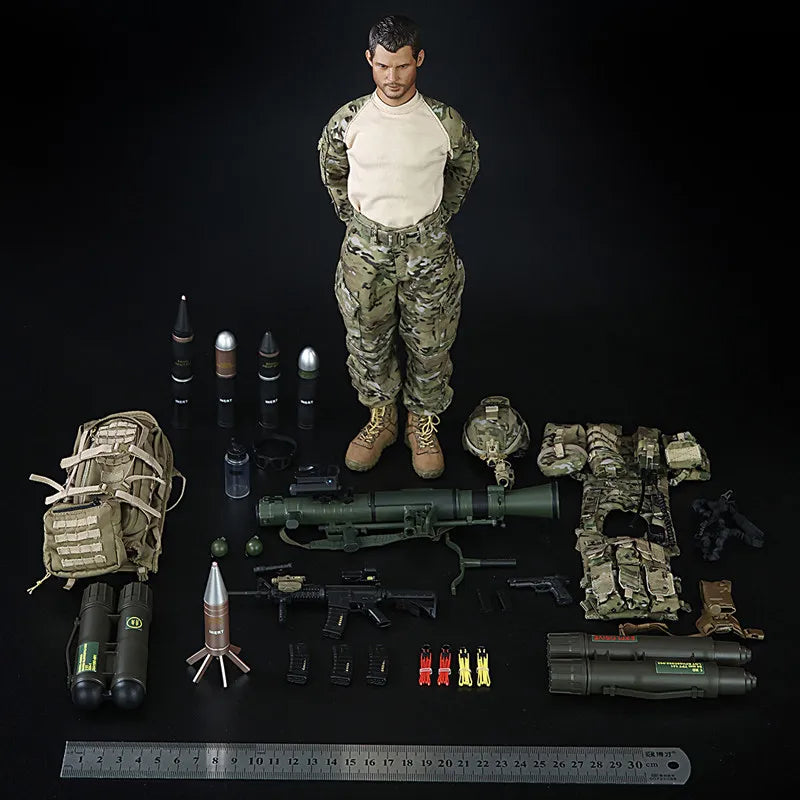 In Stock Toys 1/6 Scale M021 Cqb Cia Special Forces Action Figure Full Set Military Soldier Model Accessories Collection Gift