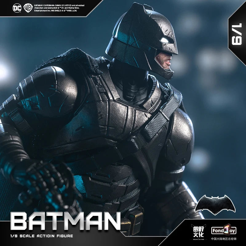 New Fondjoy Armored Batman Figure DC Justice League Figures Detective Comics 1/9 BATMAN PVC Model Joint Movable Kid Toy Gift