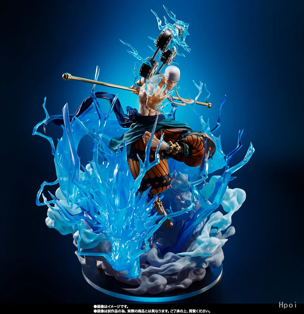 【MT】Original BANDAI SPIRITS FiguartsZERO ONE PIECE Eneru 60 Million Volts Brontosaurus Figure Toys Collection Ornaments