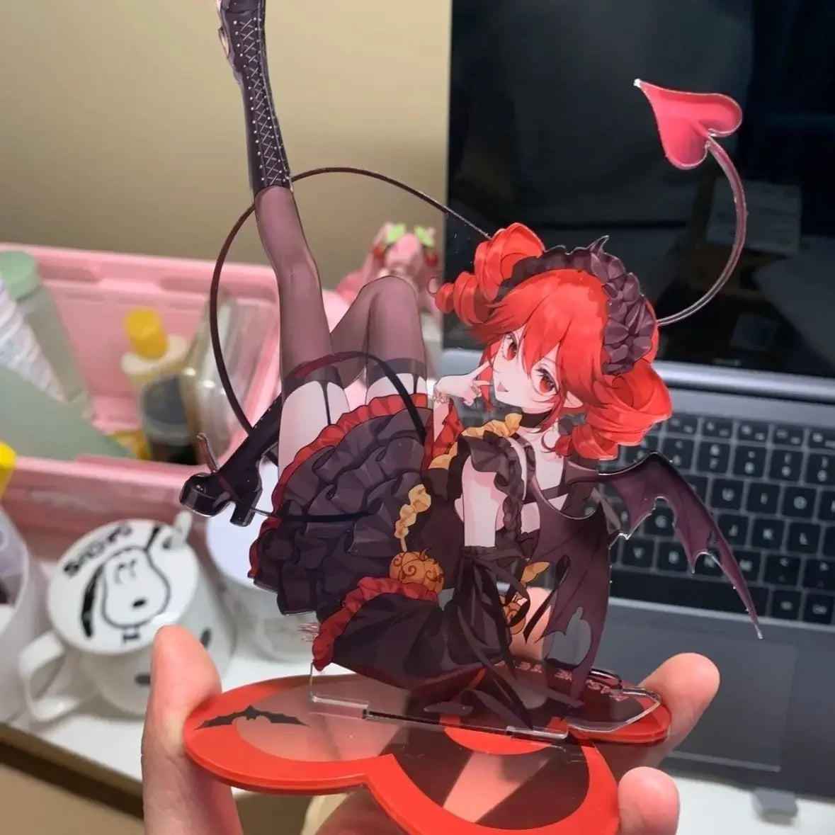 New Kasane Teto Acrylic Stand Figure  Project Diva Anime Peripheral Delicate Room Arrangement Desktop Ornament Gift