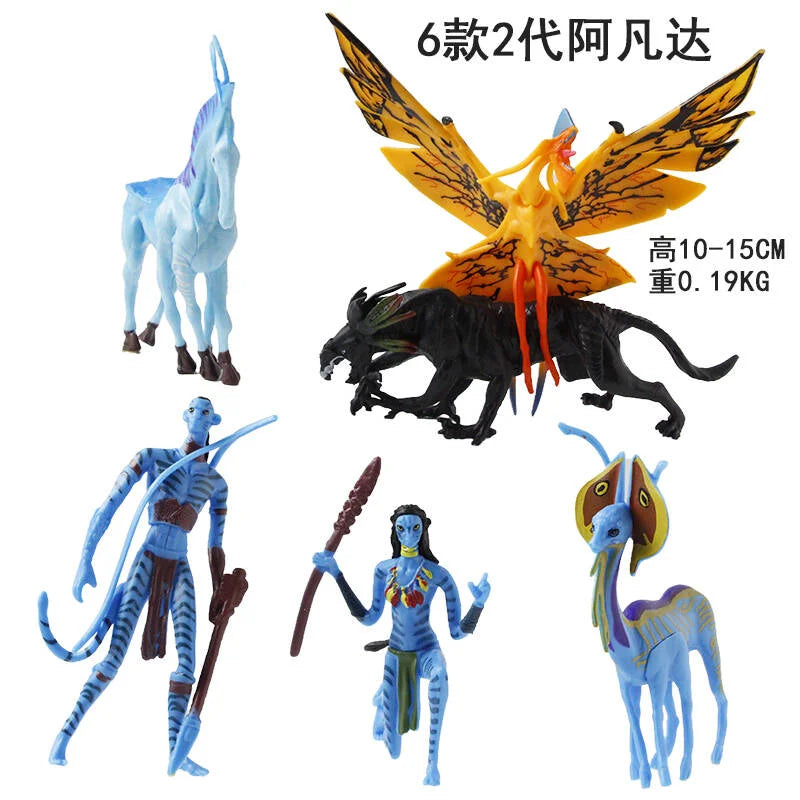 Avatar: The Way Of Water Collectible Action Figure - Na'Vi Jake Sully Neytiri - Statue Figure Model For Room & Desk Decoration