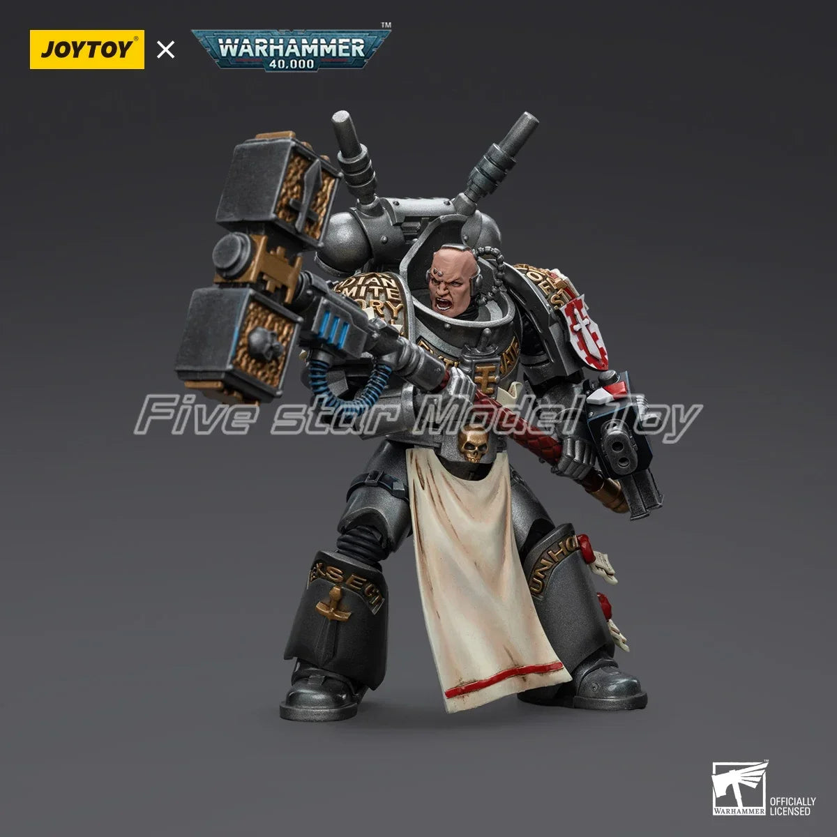 【SF】 JOYTOYS Warhammer 40K 1/18 Action Figures  Grey Knights Interceptor Squad Interceptor Justicar Model Toys Gifts