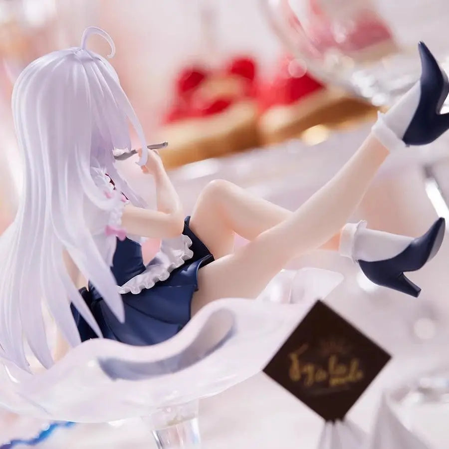 The Journey Of Elaina Ice Cream Anime Elaina Sitting Posture Doll Collect Models Action Figure Room Decor Car Ornament Gift Toys