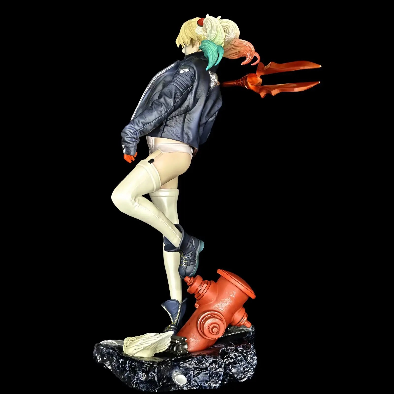 Harleen Quinzel Action Figure Harley Quinn Figures Model High Quality Version The Clown'S Girl Statue Toys Kid Birthday Gifts