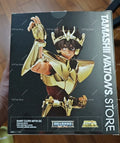 In original Stock Bandai Ex Saint Seiya Golden Pegasus seiya mythical fabric TNT Limited Edition Mobile Figure Birthday Model