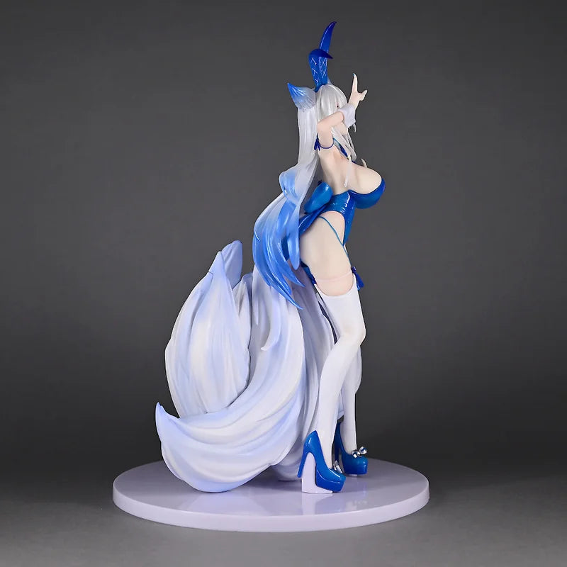 28cm Azur Lane Shinano Luminous Moon Dream Entanglement Bunny Girl GK Statue Highly Detailed Anime Desktop Display Model