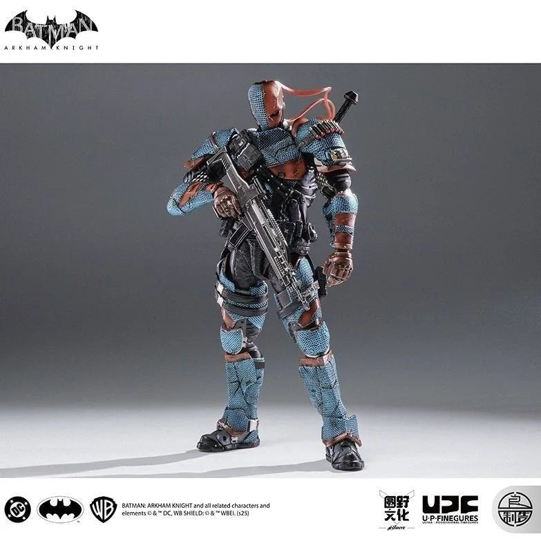 In Stock LPZZ DC002 Deathstroke Arkham Knight Batman Action Figure Collectible Toy Gift