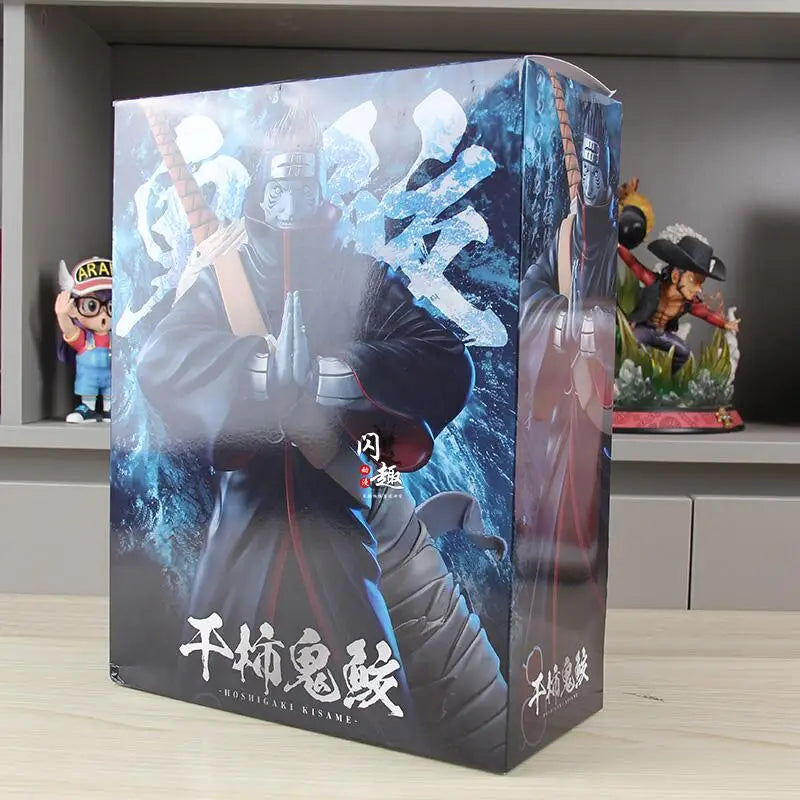Naruto Figur Hoshigaki Kisame Actionfiguren Figur 32cm PVC Puppe Statue Sammlung Schreibtisch Dekoration Modell Spielzeug Kinder Geschenke