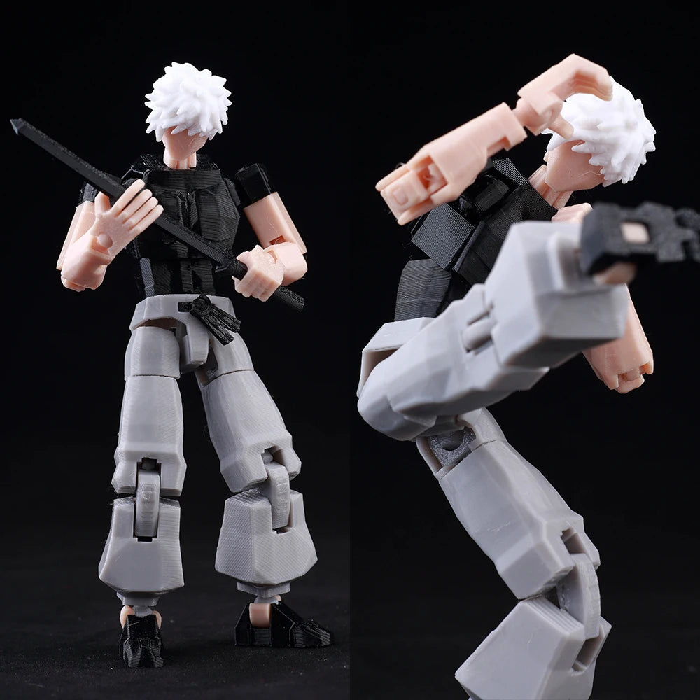9L3D Gedruckte Jujutsu Kaisen 3D-Minifiguren, Satoru Gojo &amp; Geto Suguru Action-Modell, Anime-PVC-Sammelstatue, Geschenk für Fans