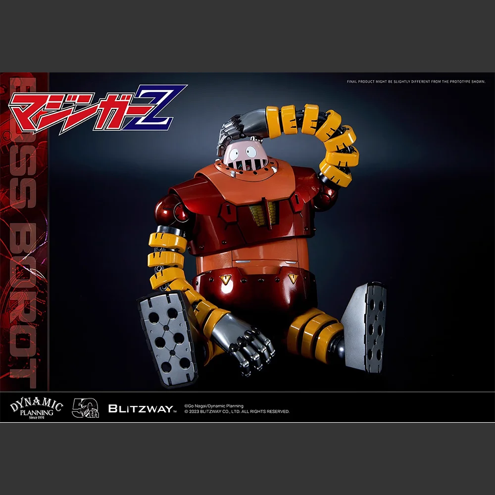 Original BLITZWAY CARBOTIX Finished Product Model Mazinger Z BOSSBOROT BW-CA-10801 Action Figure Model Toys Collection Ornament