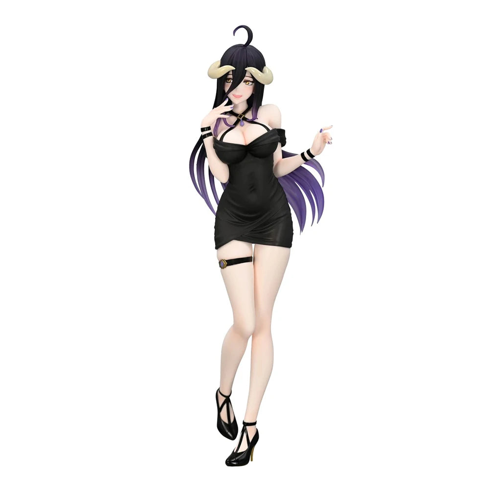 Anime Figure Albedo full dress action figures Abledo Figurine Doll PVC Toy Model desktop decoration Collection Statue Gifts 21cm