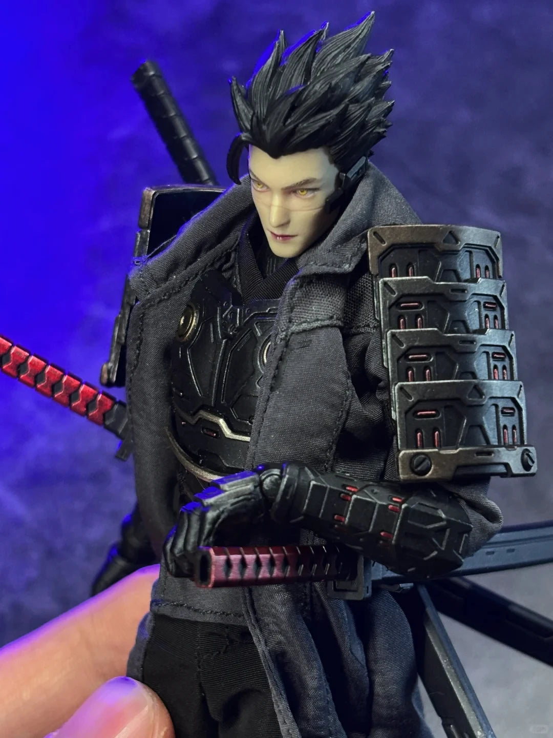 TYCTOYS Genuine VTOYS VSD010 1/12 Taki Samurai Cloth Punk Style Sword Master Mini 6inch Full Set Action Figure Model Toys Gifts