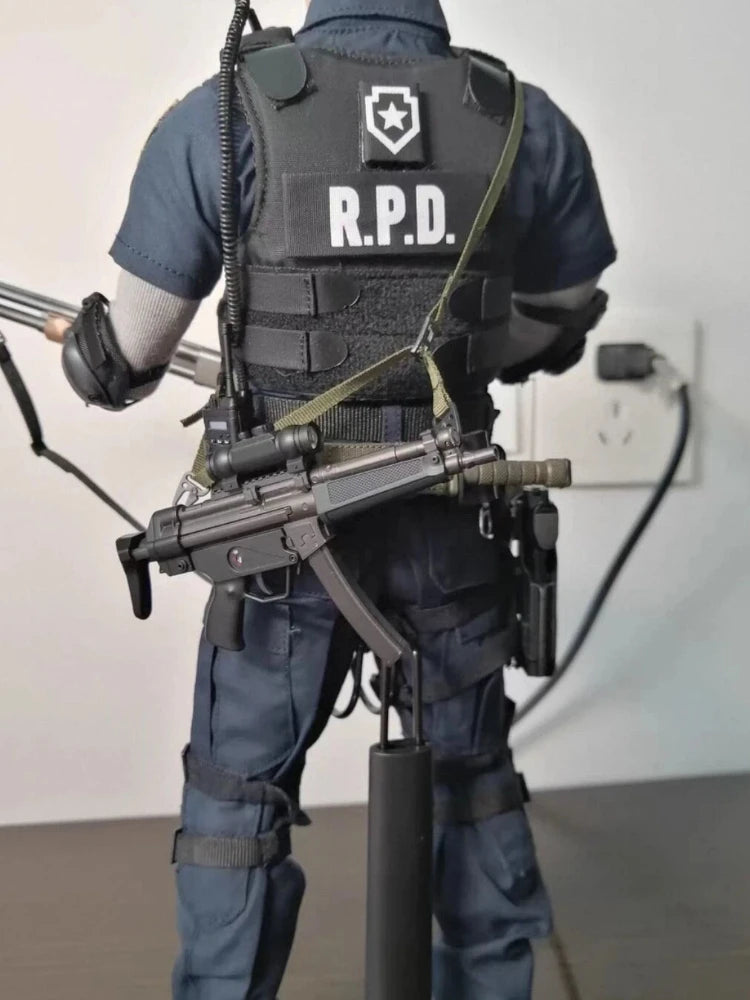 Genuine Dams030 Leon S Kennedy Resident Evil 2 In Stock Remake Rpd Police Model 1/6 Collectible Action Figure Gift Ornament