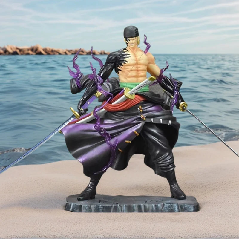 Anime One Piece Sabo Statue Blazing Angel Boa Hancock Figurine GK Yama Roronoa Zoro Figures Sky Painting Model PVC Luffy Toys