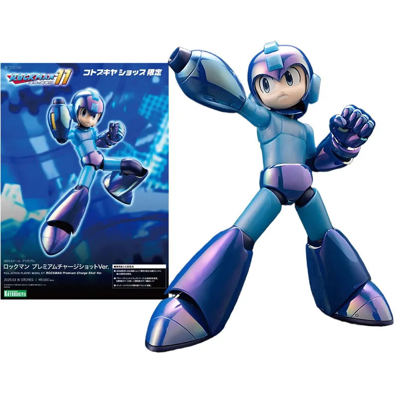 KOTOBUKIYA  GENUINE ORIGINAL  Rockman Premium Charge Shot Ver.  ROLL.EXE  Black Zero MEGA MAN.EXE  Action Figure Toys For Boys G
