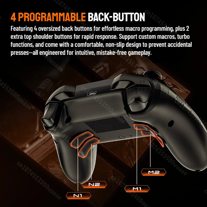 Lenovo S05 Gaming Controller RGB Wireless Gamepad Hall Effect Joystick Trigger For Switch/2/OLED/Lite PC iPhone Android Phones